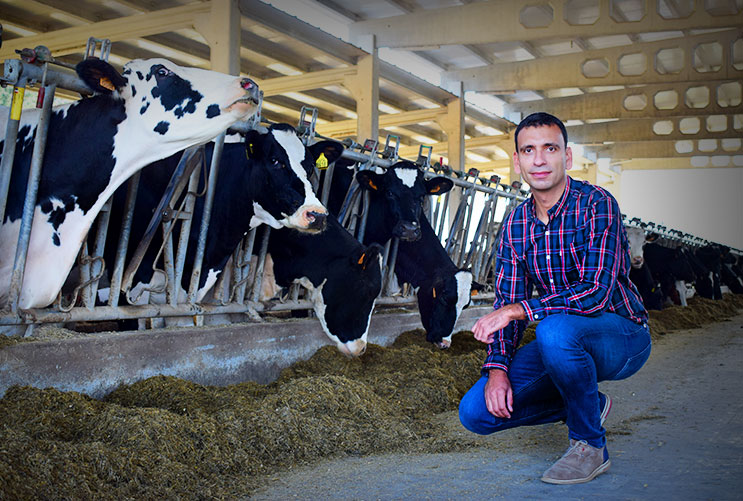 Iván Mato es un veterinario bovino especializado en prevención de las mastitis y la calidad de la leche 